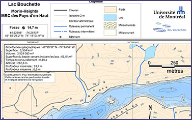 Carte Lac Bouchette